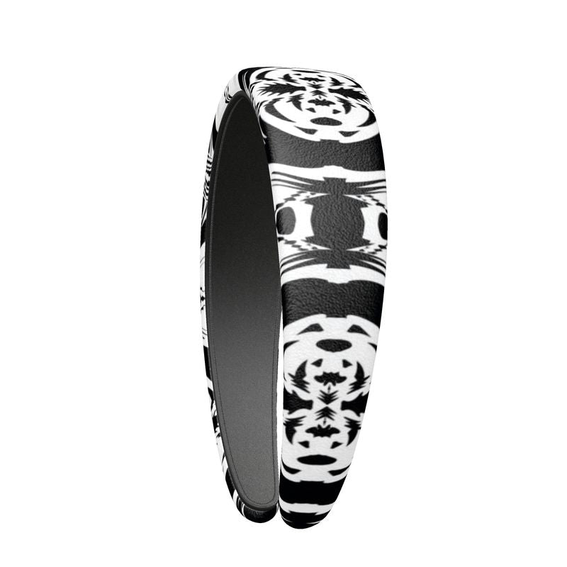 Motif Leather Headband